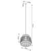 Lampa wisząca BRILO