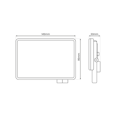 Naświetlacz LED 30W 3000lm 5000K