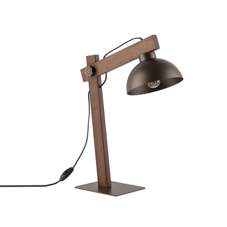 Lampka nocna OSLO BROWN 1xE27