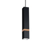 Lampa wisząca VIDAR BLACK 1xGU10 czarna