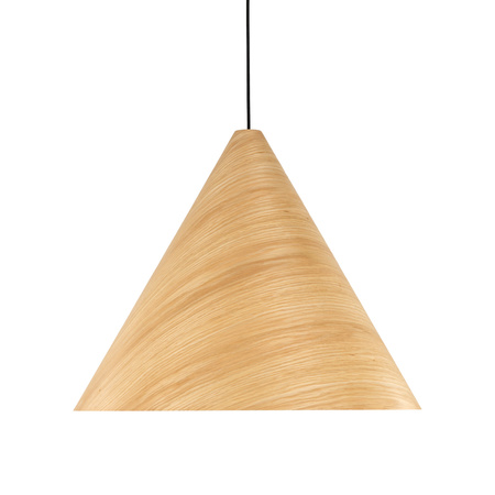 Tk Lighting SOLIS WOOD DĄB JASNY lampa wisząca 1xE27