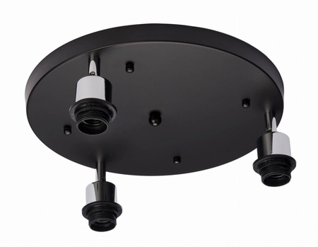 Lampa sufitowa plafon potrójna regulowana