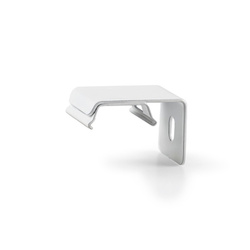 Kluś Mocownik GIP-STN-90D, biały, stal nierdzewna