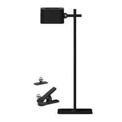 Lampka Biurkowa V-TAC 4w1 35cm Kinkiet Klips Latarka 3W LED CCT Czarna
