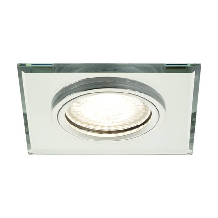 Oprawa OZZO VIGO-12G-S/CH kwadratowa, stała, transparentne szkło