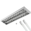 Oprawa rastrowa Lampa Led 36W natynkowa 2x18W ciepła 3000K 120x30