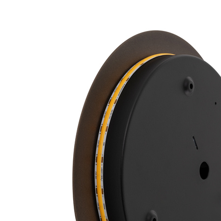 Nowodvorski Kinkiet RING LED M 10W 3000K czekoladowy 10352