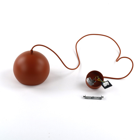 Lampa wisząca ZOE Brick 1xE27 S