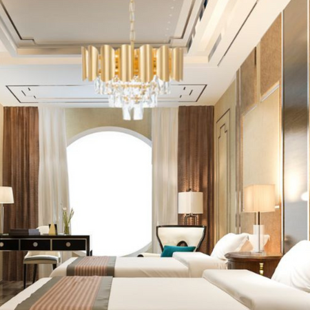 Lampa kryształowa luksusowa żyrandol Luxury WSC011