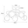Lampa sufitowa K-JSL-6059/5 CHR -PLATO II