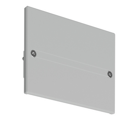 Zaślepka końcowa MOD-100 szara ABS  Kluś