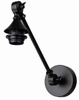 Kinkiet regulowany metalowy Rustic czarny E27