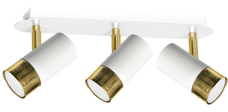 Lampa sufitowa DANI WHITE/GOLD 3xGU10