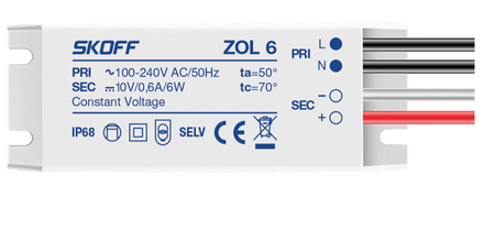 Zasilacz do LED 10V 6W Skoff - ZOL6 IP68