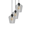 Szklana Lampa wisząca SANTIAGO CLEAR 3xE27