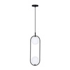 Cordel zwis 2X28W G9 czarny 32-10155