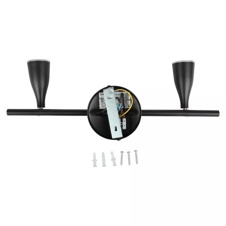 Oprawa Sufitowa V-TAC 9W LED Czarna VT-810 3000K 680lm