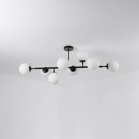 Lampa sufitowa Dorado 8xE14 czarna