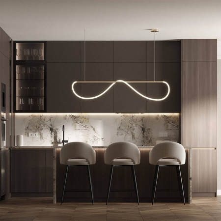 Light prestige Meleca wisząca M złota LP-2345/1P M GD