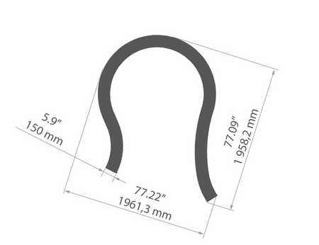 Oprawa MI-SNAKE-05, zwieszana, 136W, 4000K, bez zasilacza, 24VDC, IP20, biały lakier mat RAL9010