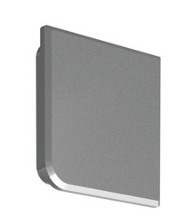 Zaślepka końcowa  KOPRO-K ral7035  srebrna KLUŚ