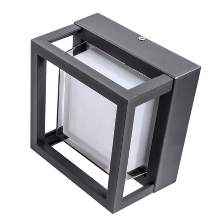 Kinkiet ogrodowy Oprawa Elewacyjna Led 12W 4000K czarny 