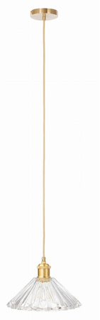 Lampa wisząca sufitowa szklana Japandi