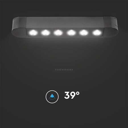 Oprawa Szynosystem Magnetyczny 48V V-TAC 5W LED 39st VT-4225 3000K 550lm 3 Lata Gwarancji