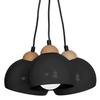 Lampa wisząca DAMA BLACK 3xE27 czarna