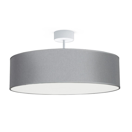 Nowodvorski Lampa sufitowa szara VIOLET 