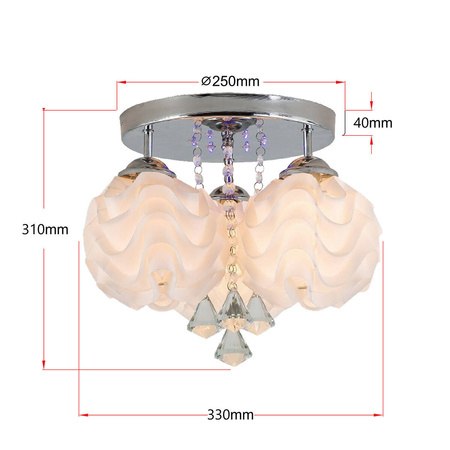 Light prestige Sada 3 plafon LP-119/3C