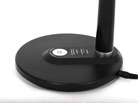 Lampka biurkowa z regulowaną barwą światła K-BL1185 CZARNY seria DAFI