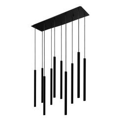 Nowodvorski Lampa wisząca czarna LASER 490