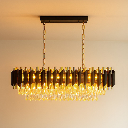 Żyrandol CRISTAL 10xE14