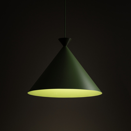 LAMPA WISZĄCA MATTEO PEAPOD GREEN 1XE27  XL