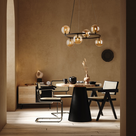 Lampa wisząca ANABELLE BROWN 6xG9