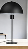 Lampka nocna stołowa metalowa czarna kopuła