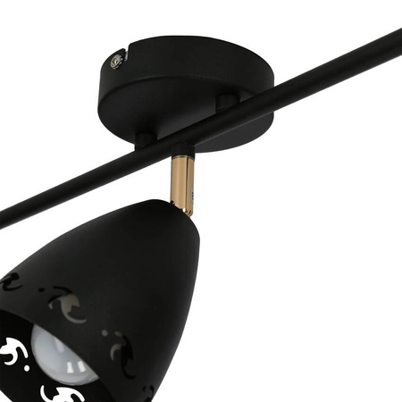 Lampa sufitowa 3xE14 70cm COTY 93-67173 LISTWA CZARNY