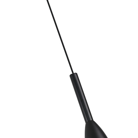 Light prestige Solin 1 wiszaca czarna LP-181/1P BK