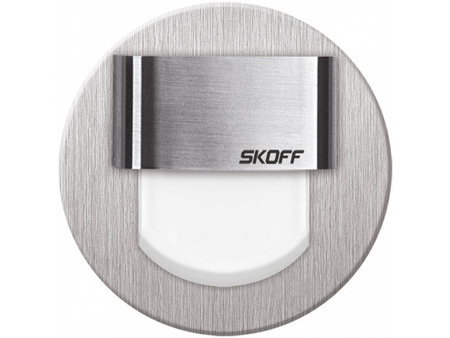 Oprawa schodowa RUEDA mini LED Light Skoff 0,4W 10V DC IP66 szlif inox b. zimna
