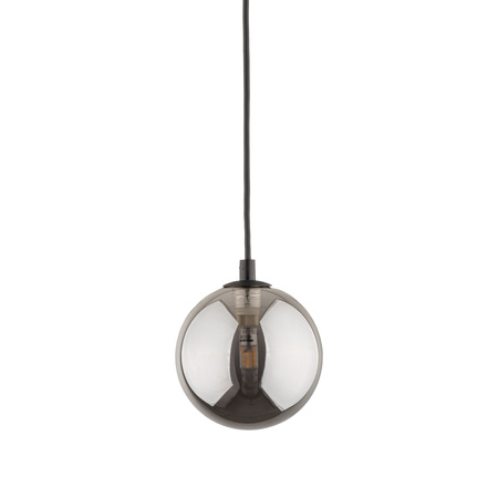 Tk Lighting TRACER BLACK GRAPHITE GLASS lampa wisząca  1xG9