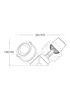 Oprawa MINITOMMY 2L czarny X LED GU10 2x4,5W 3000K