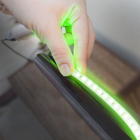 Taśma LED 230V V-TAC RĘKAW IP65 120LED/m 10,5W/m Rolka 50mb VT-2835 121-50M Kolor Zielony