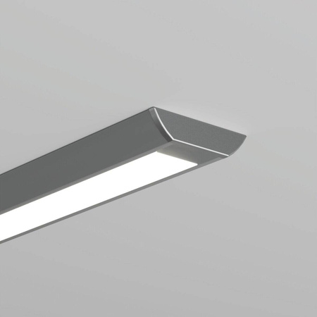 Profil STOS-ALU, anodowany, srebrny, 2005 mm