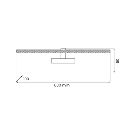 Kinkiet PRADO Chrome 11W LED 3000K