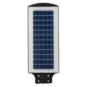 Naświetlacz Solarny LED STREET-9 z czujnikiem PIR, czarny + pilot