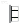 LED P13-10 Profil 2000 mm czarny lakierowany (nr kat 86131013)