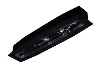 Oprawa sieciowo-awaryjna podtynkowa SUPREMA SQ 150 CB IP54 PT [BLK] / współpraca z centralną baterią / 95669