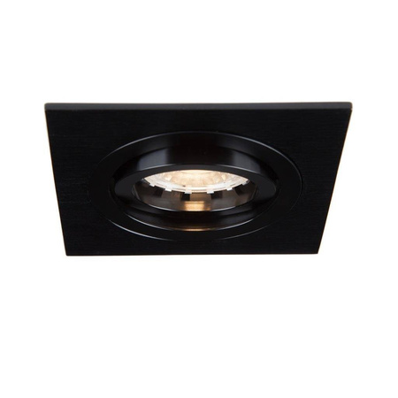 Oprawa OZZO MINO 222-BB kwadratowa IP20 ALU czarna szczotkowana