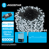 Lampki choinkowe 400 LED barwa zimna 6500K IP44 20m